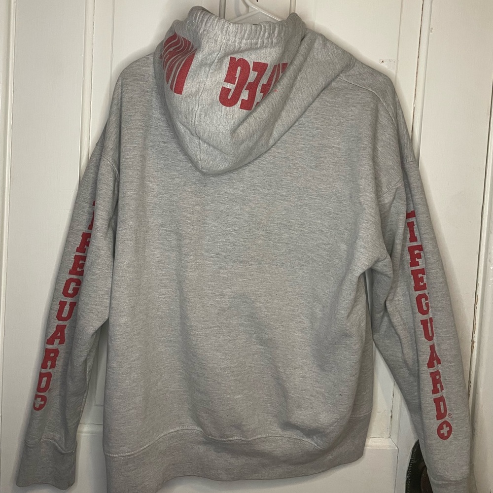 Medium/Large Gray Valleyfair Lifeguard Hoodie